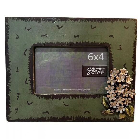 Green Tree Gallery 2012 Distressed Picture Photo Frame 6 x 4 - Picture 1 of 4